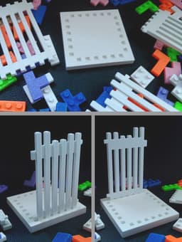 Tetris Desk Organizer 3d model