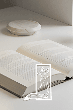 Fox Bookmark, Gift Idea 3d model