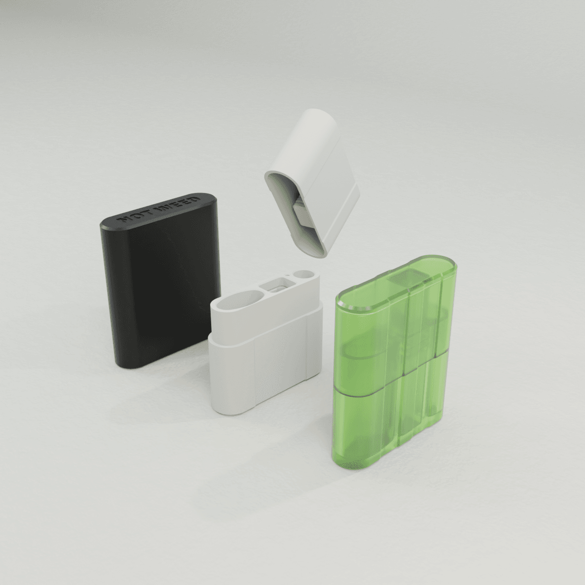 Yet another cigarette container 3d model