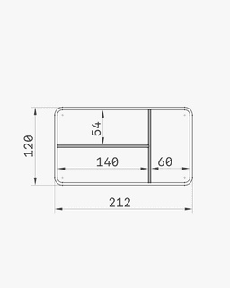 Dyson Essentials Box with Three-Slot 3d model