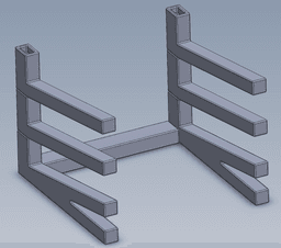 Snapware Lid Drying Rack 3d model