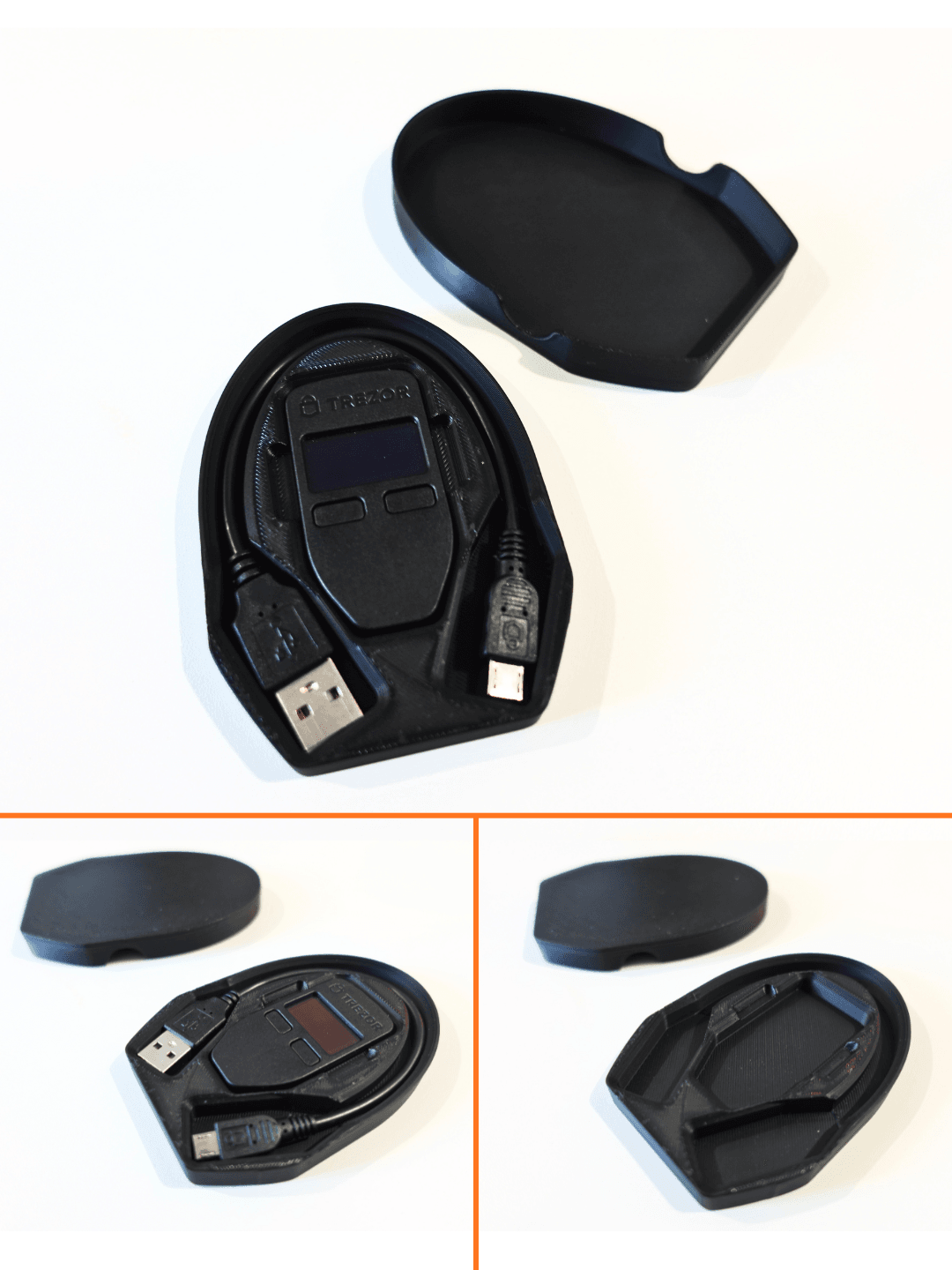 Trezor Model One Compact Case 3d model