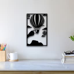 Balloon Wall Art 3d model