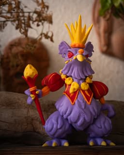 Articulated Mouse King_Crown.stl 3d model