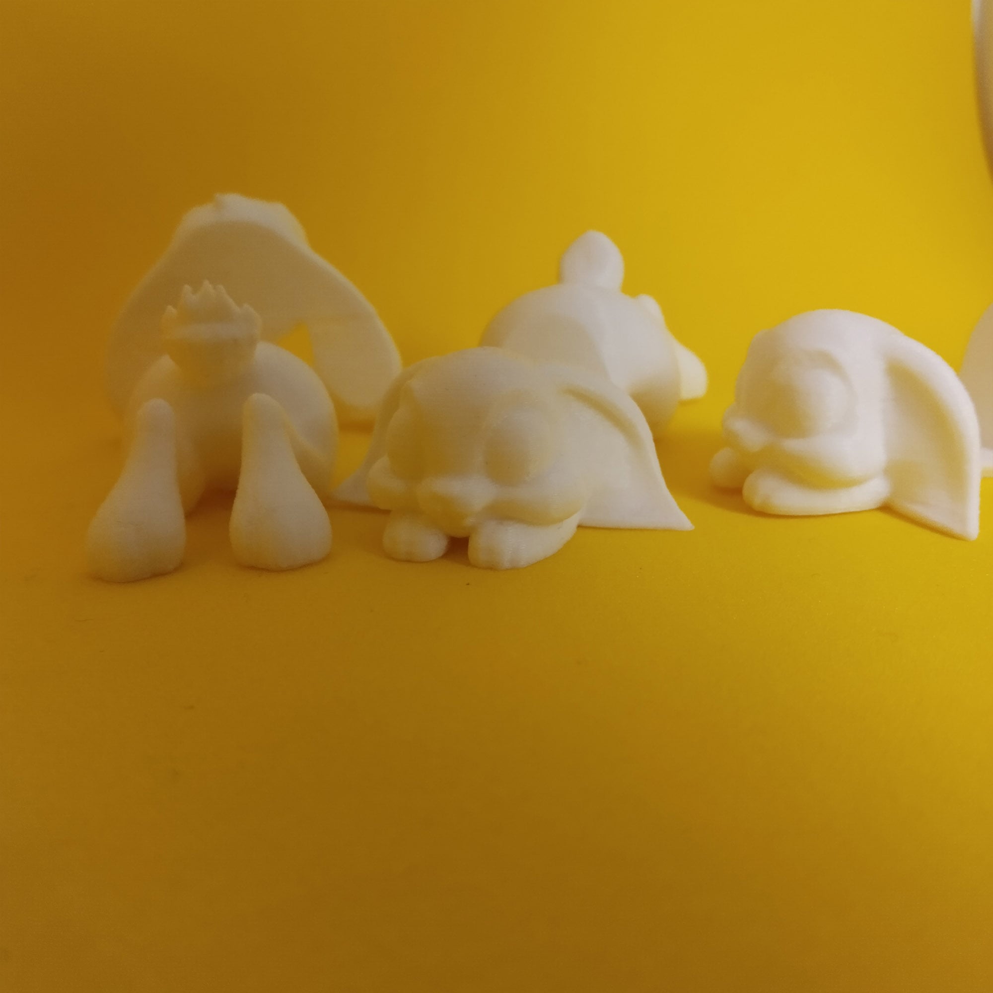 Easter Rabbit Phone Stand 3d model