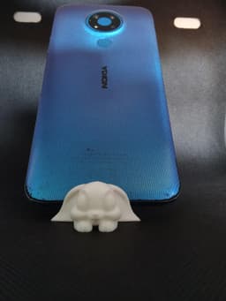 Easter Rabbit Phone Stand 3d model