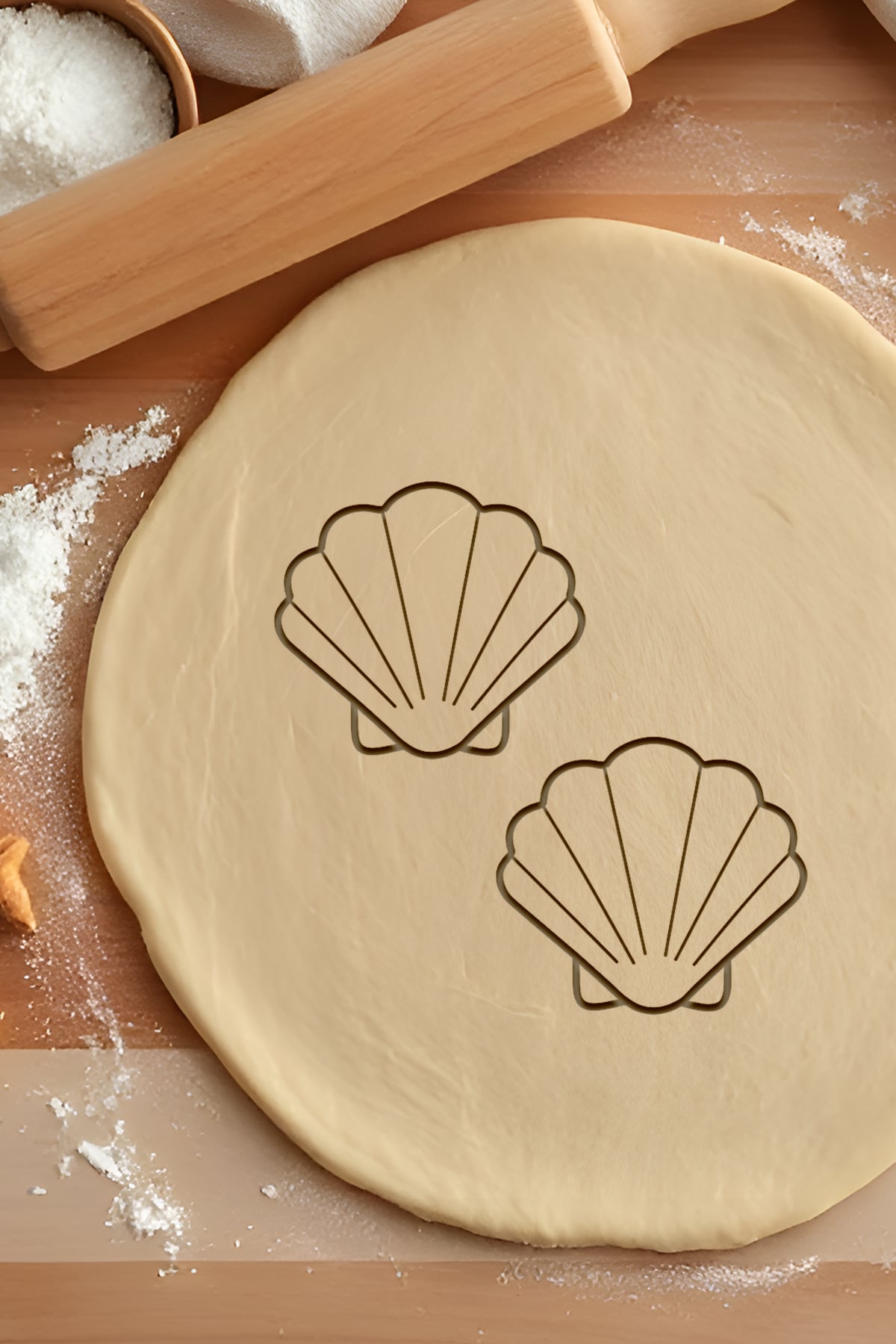 Oyster Cookie Cutter, Biscuit Cutter 3d model