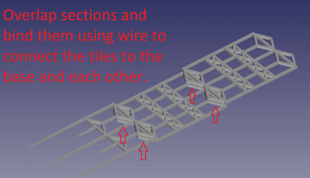 Tiling Trellis with FreeCAD Project Source 3d model