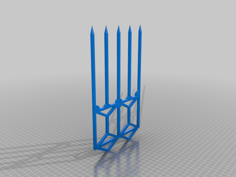 Tiling Trellis with FreeCAD Project Source 3d model