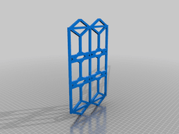 Tiling Trellis with FreeCAD Project Source 3d model