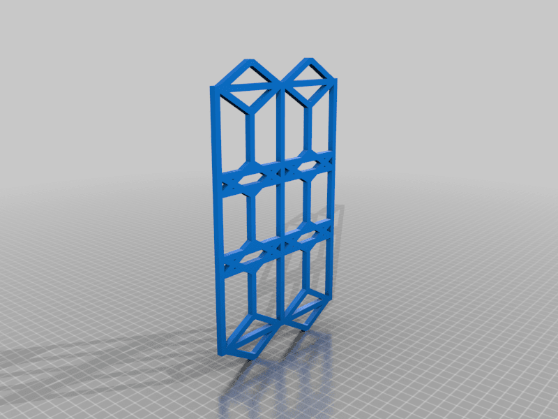 Tiling Trellis with FreeCAD Project Source 3d model