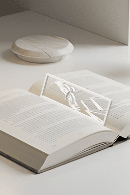 Eagle Bookmark, Gift Idea 3d model