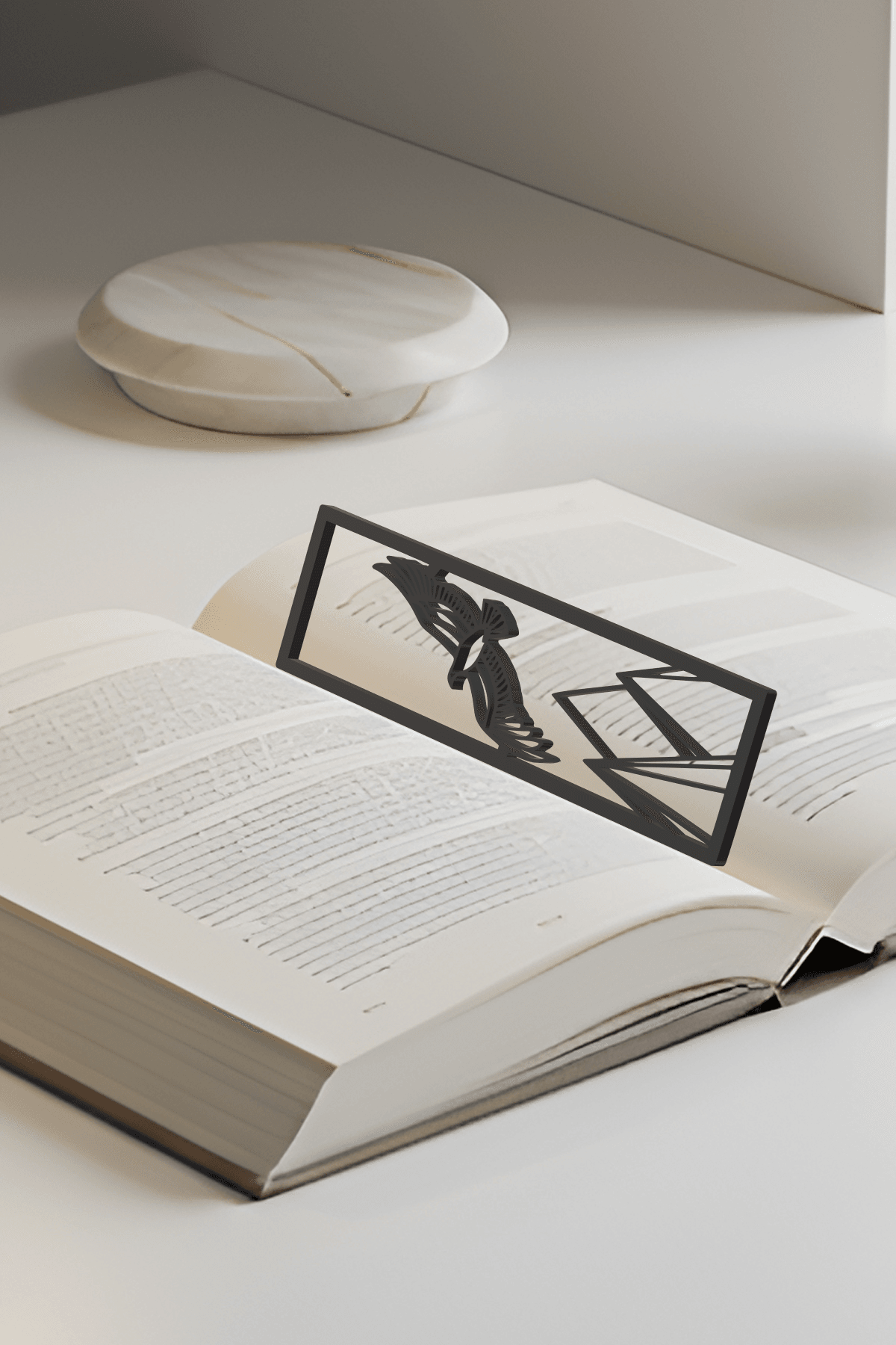 Eagle Bookmark, Gift Idea 3d model