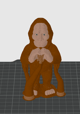 Bigfoot Heart Hands / 3MF Included 3d model