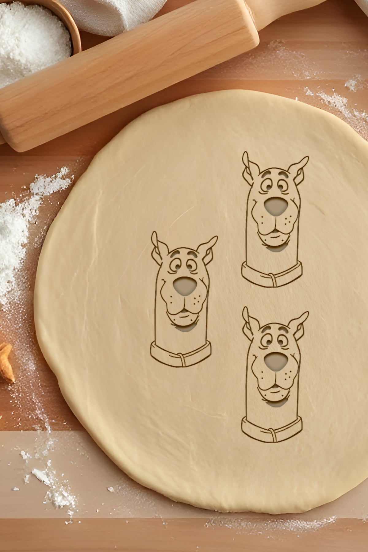 Scooby Doo Cookie Cutter, Biscuit Cutter 3d model