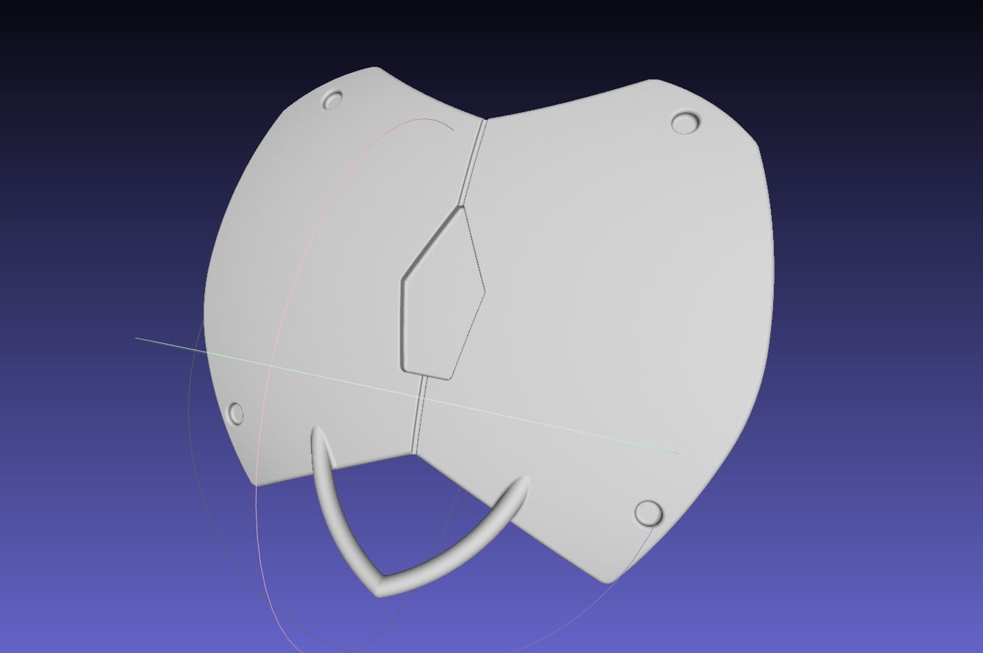 Goblin Slayer Back Armor 3d model