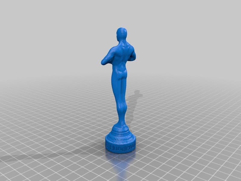 Gaby Oscar 3d model
