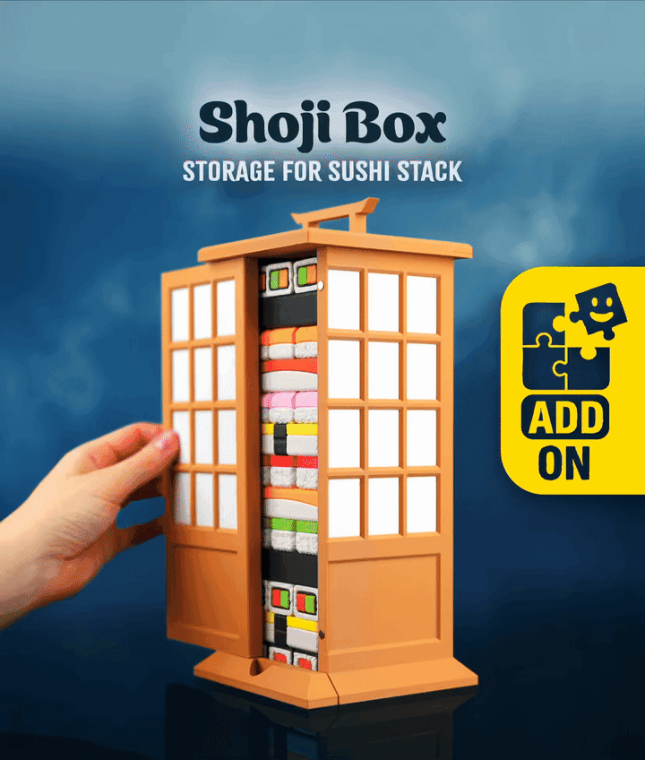 Sushi Stack — Shoji Box 3d model