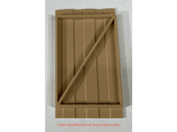 Wood Fences & Gates 3d model
