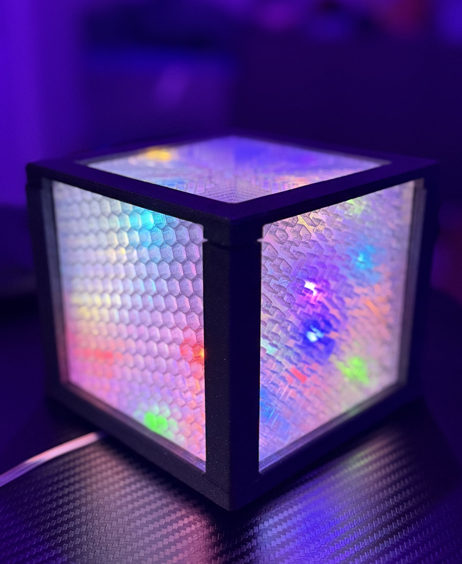 Lithophane Infill Cube 3d model