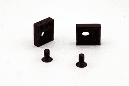 Ultra Low-Profile Clamp - These clamps use a 90 degree countersunk bolt. - 3d model