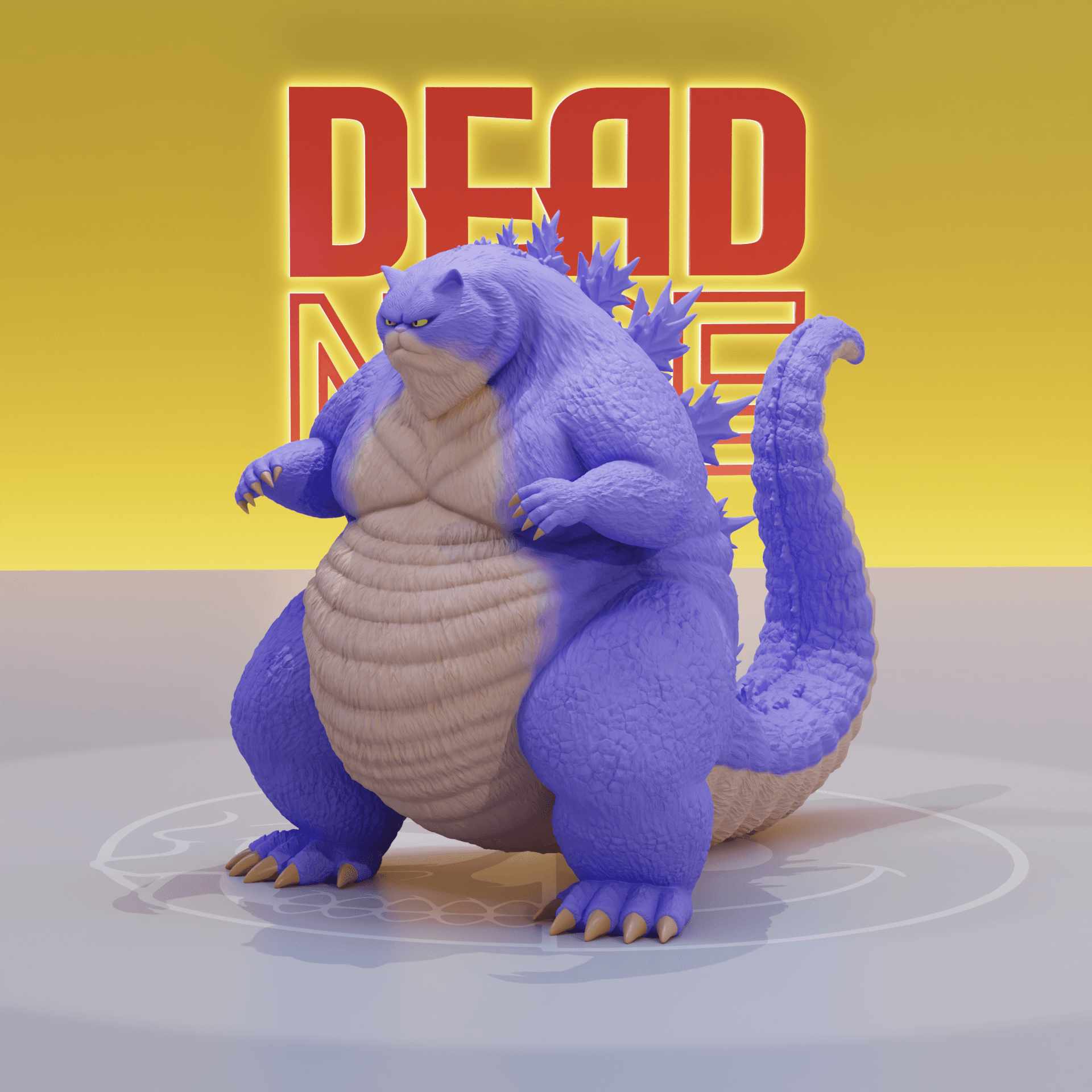 DEADNICE - Catzilla 3d model