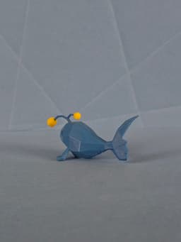 Lanturn Low Poly Pokemon 3d model