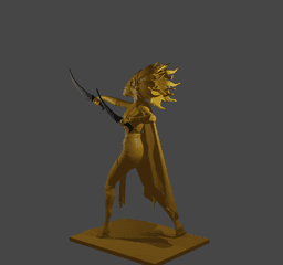 Mouse Rouge Warrior v2.0 3d model