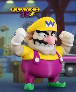 Wario 3d model