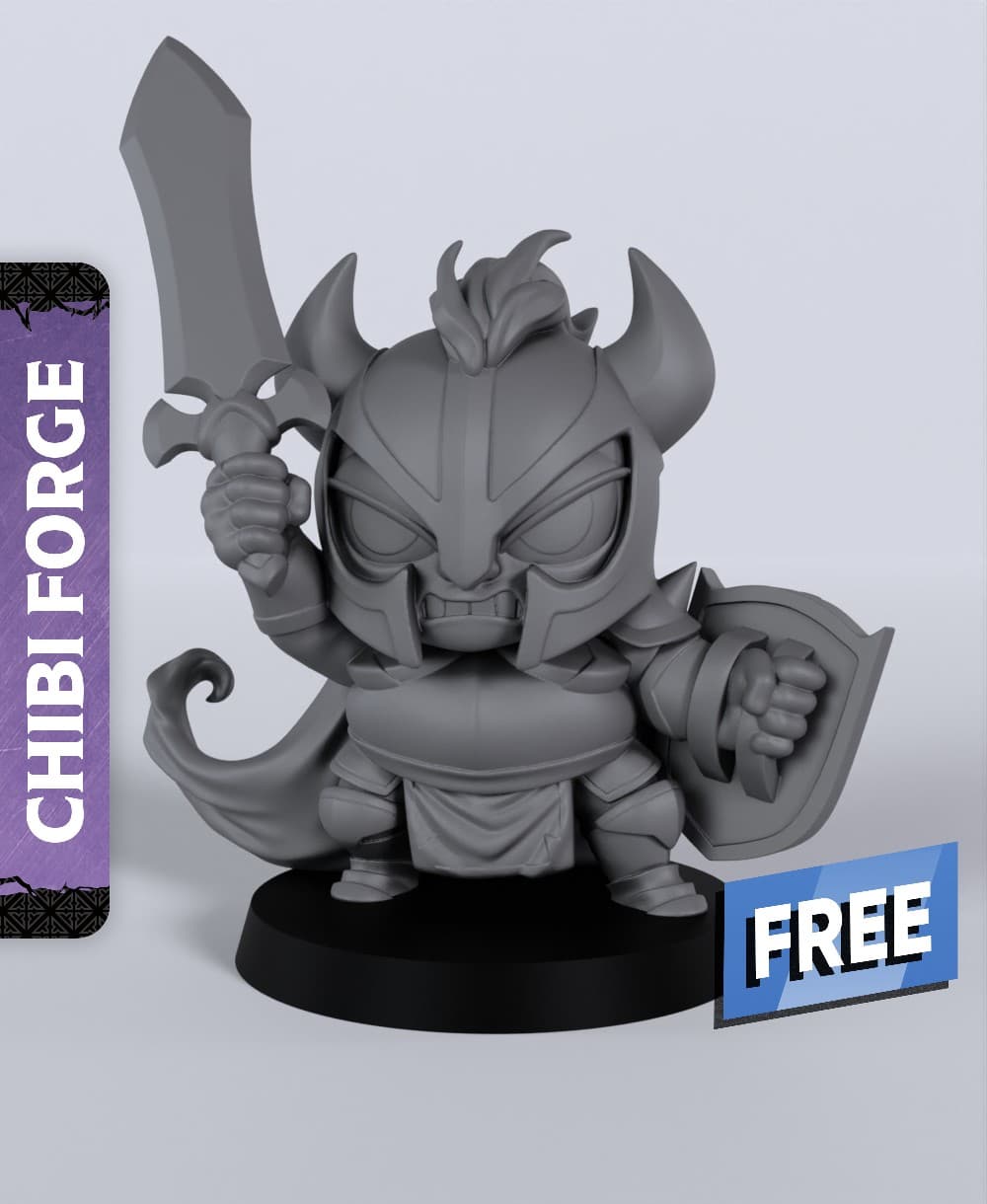Dark Lord - With Free Dragon - 5e DnD Inspired for RPG and Wargamers 3d model