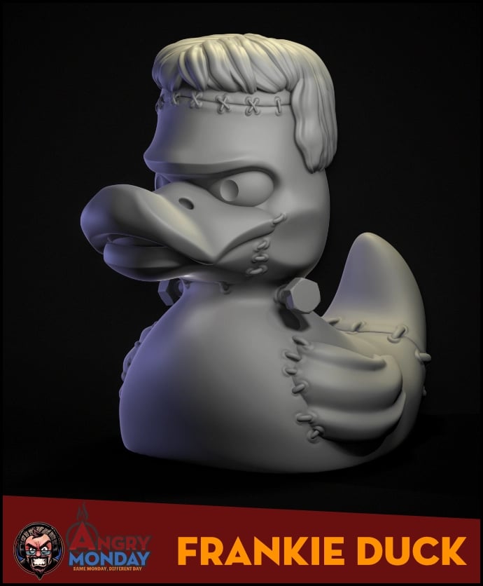 Frankenstein's Monster Duck 3d model