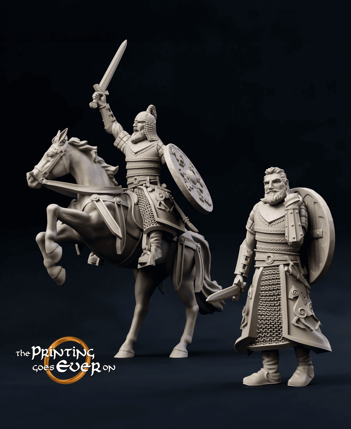 Prince Ebremer - On Foot and Mounted 3d model