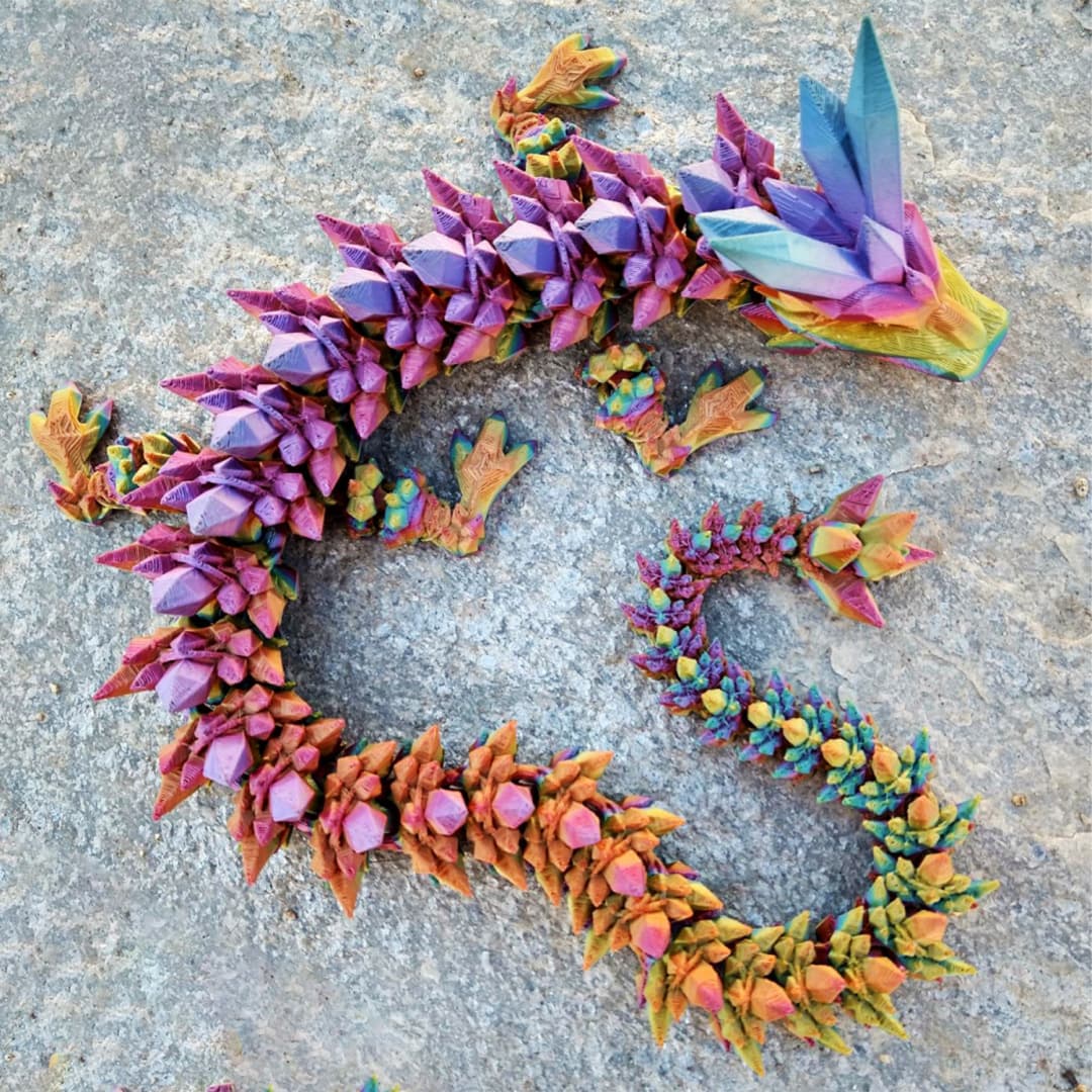 Crystal Dragon 3d model