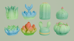 CaptusFacePot3 3d model
