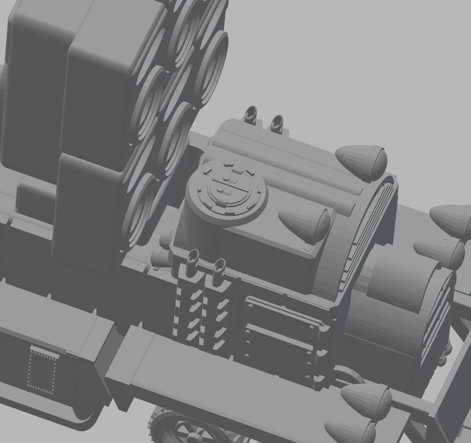 FHW: C Lance mass driver Complete v2 3d model