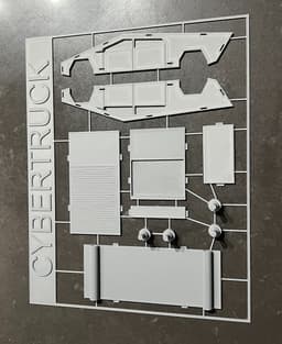 Cybertruck Kit Card 3d model