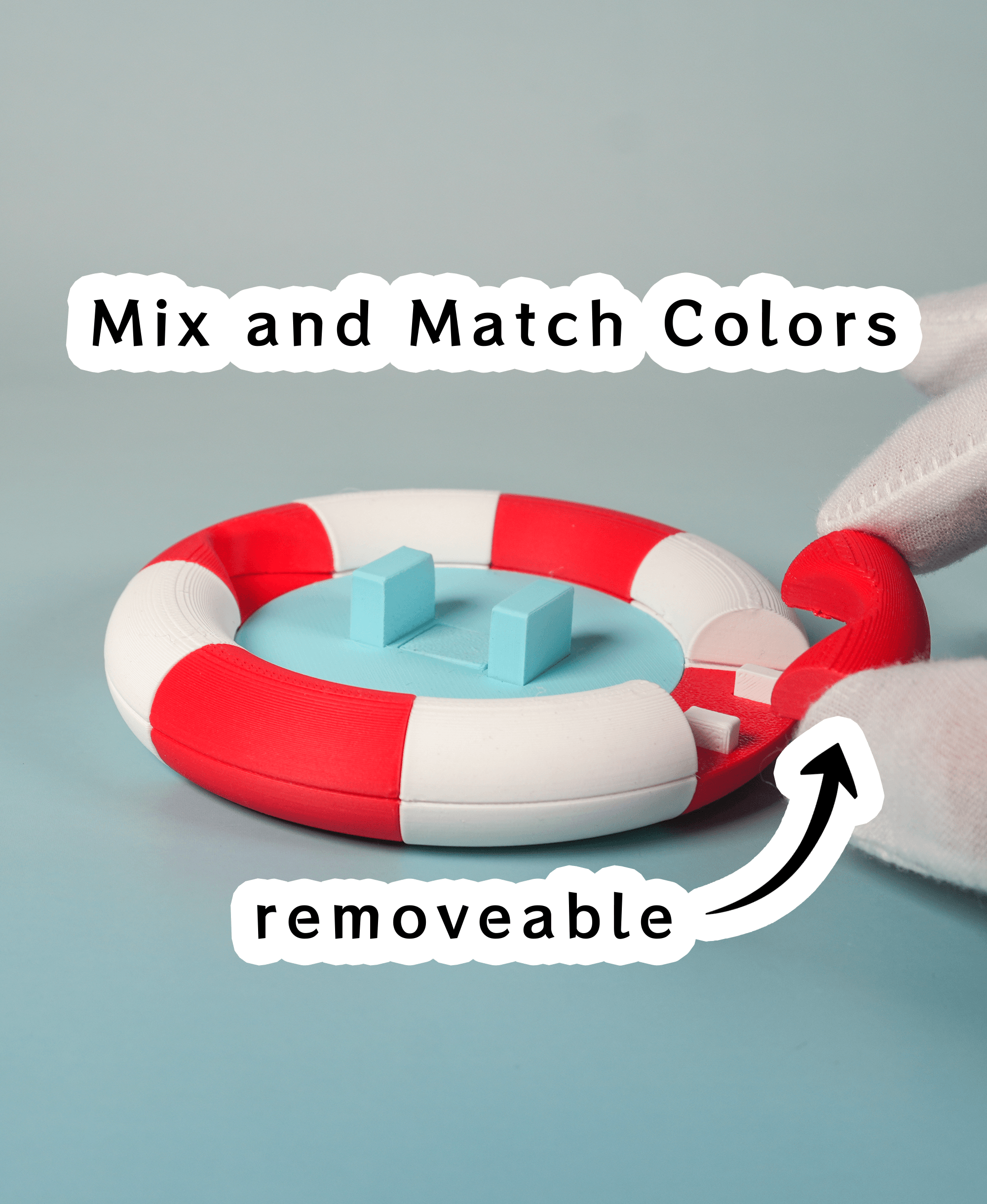 (Small) (Accessory) Pool Float Only 3d model