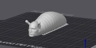 Dwayne the Slug Johnson 3d model