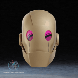 G.I. Robot Mask 3D Printer File STL 3d model