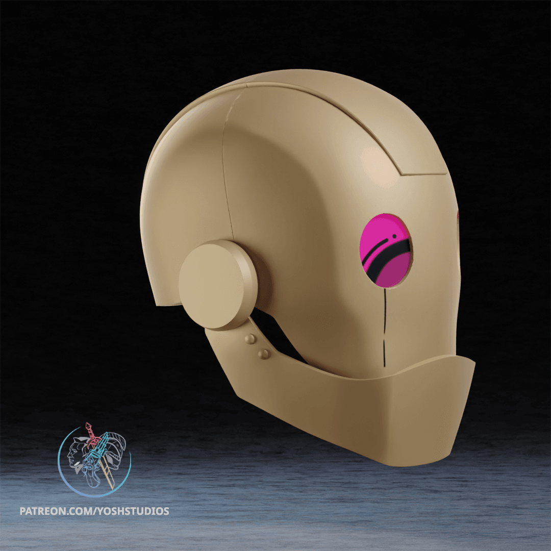 G.I. Robot Mask 3D Printer File STL 3d model