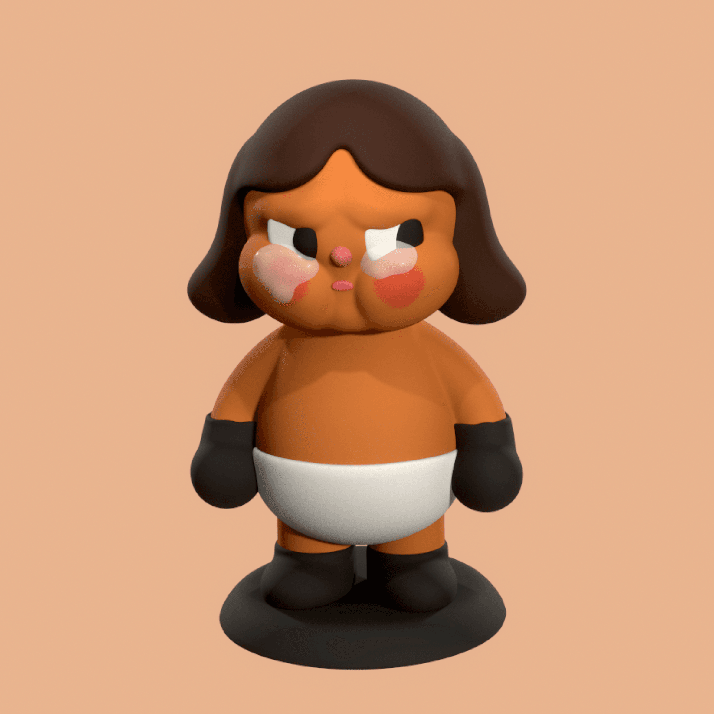 Cry baby-1.stl 3d model