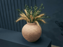 Golden Harvest Vase 3d model