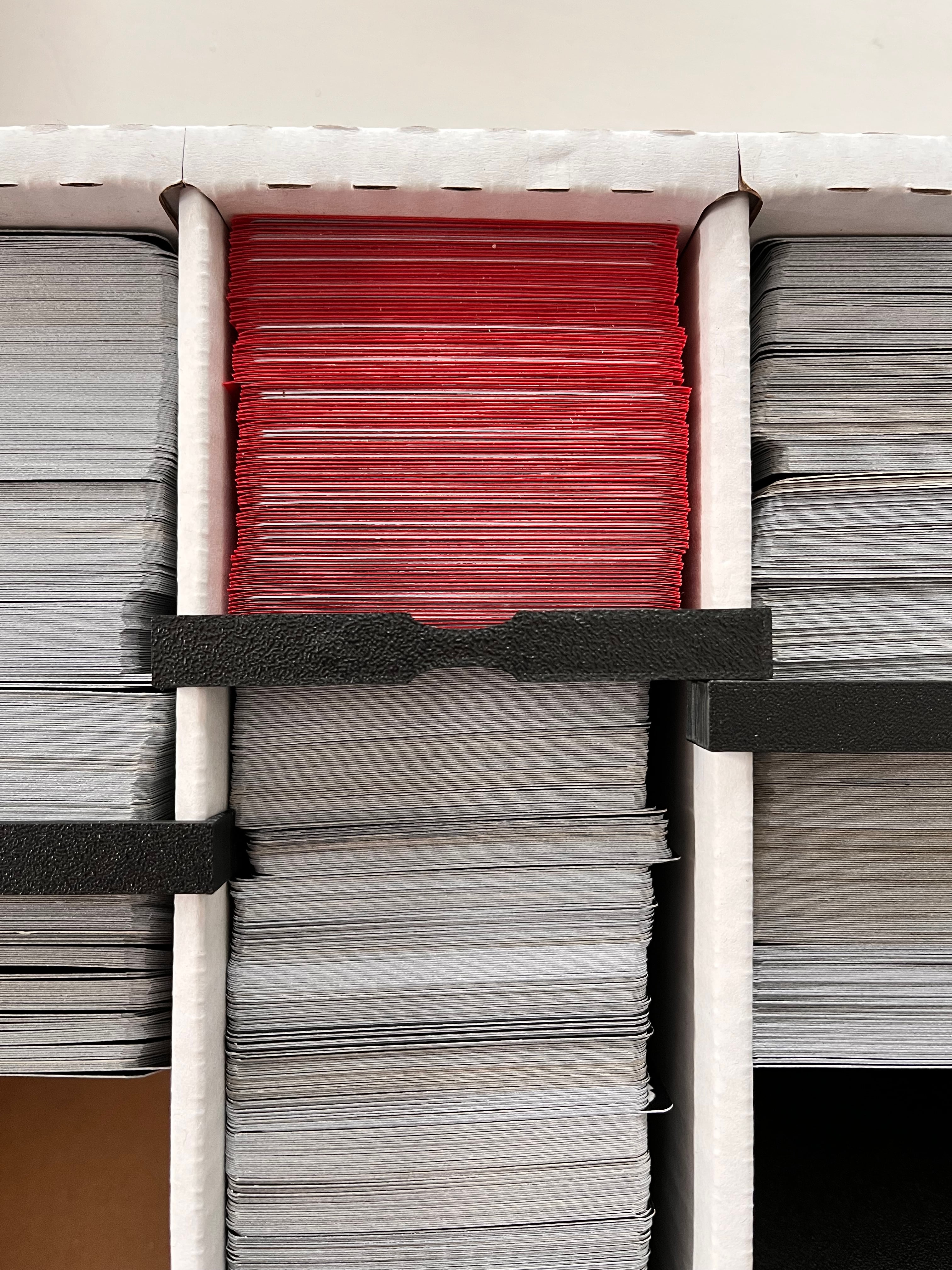 MTG / TCG Cardboard Box Divider 3d model