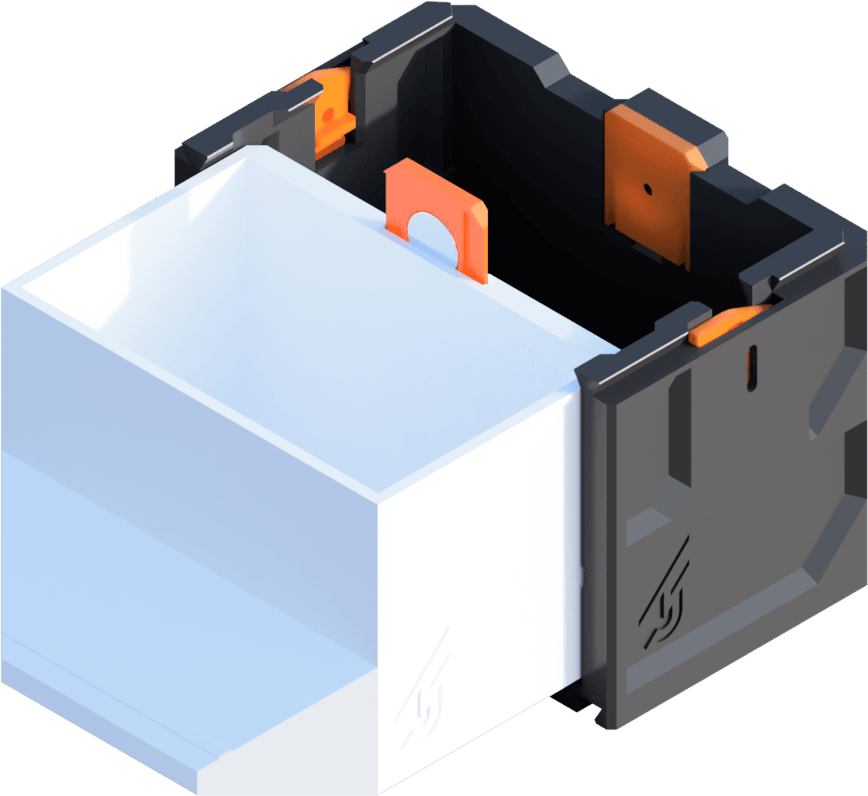 GEN2 59-1W-1H Classic Drawer 3d model