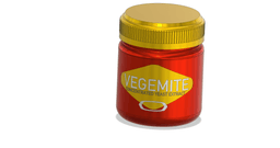 Vegemite Stash Container - #FunctionalArt 3d model