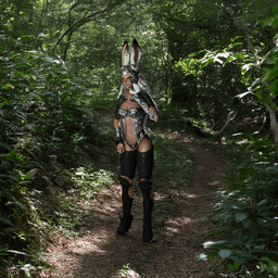 Fran Rabbit Girl v2.0 3d model