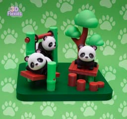 Panda Playground 3d model