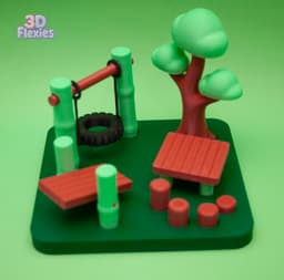 Panda Playground 3d model