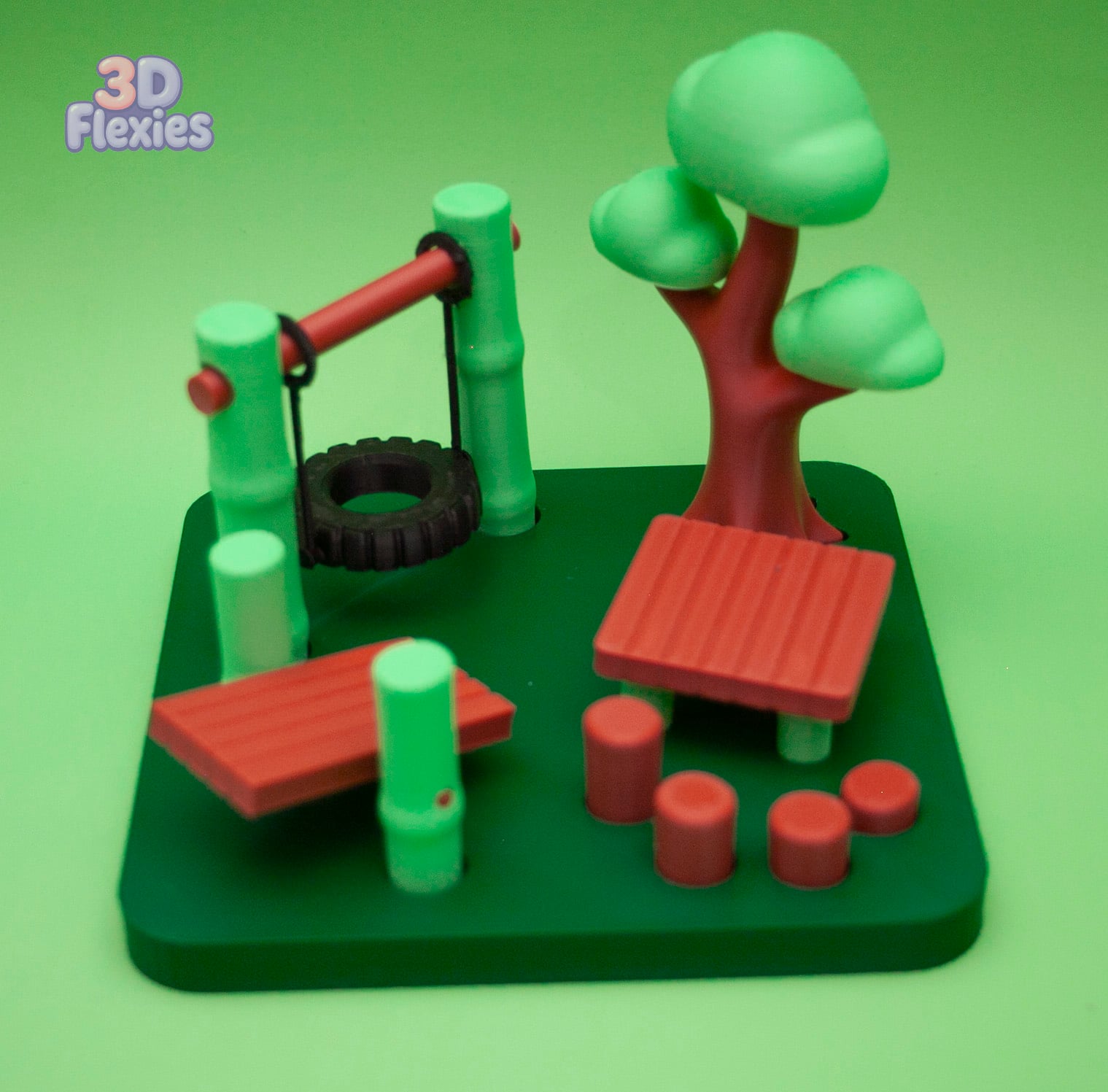 Panda Playground 3d model