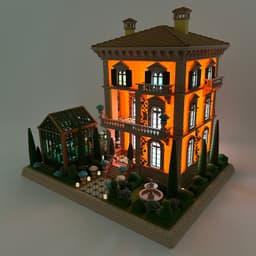 THE TUSCAN VILLA 3d model
